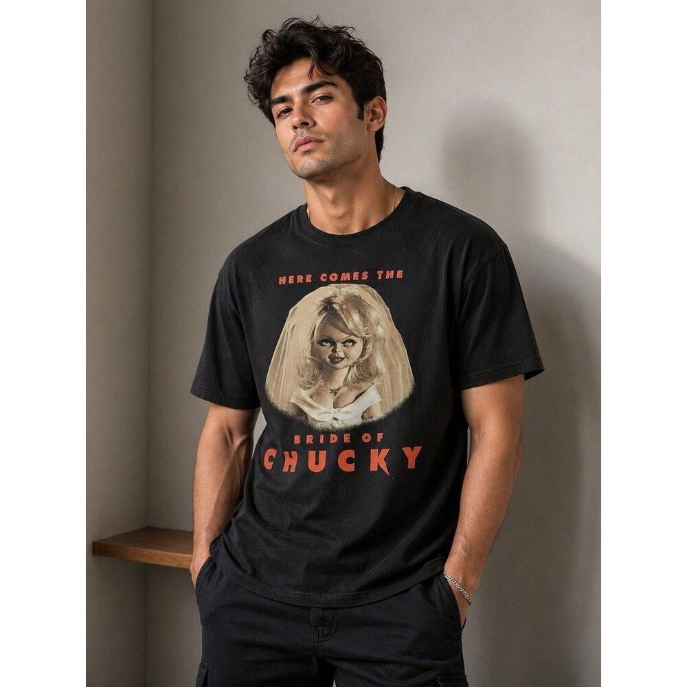 Bride Of Chunky Men T Shirt Size Xl Black